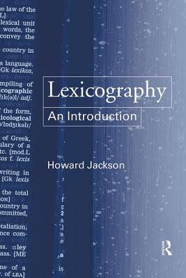 Lexicography : An Introduction